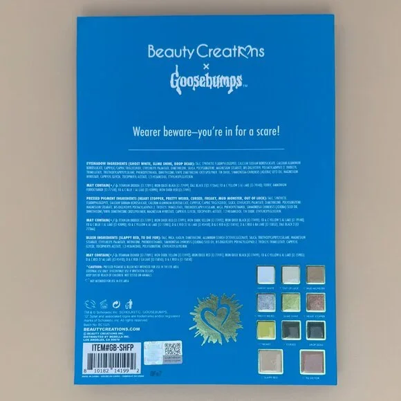 Goosebumps eyeshadow palette - Picture 2 of 3